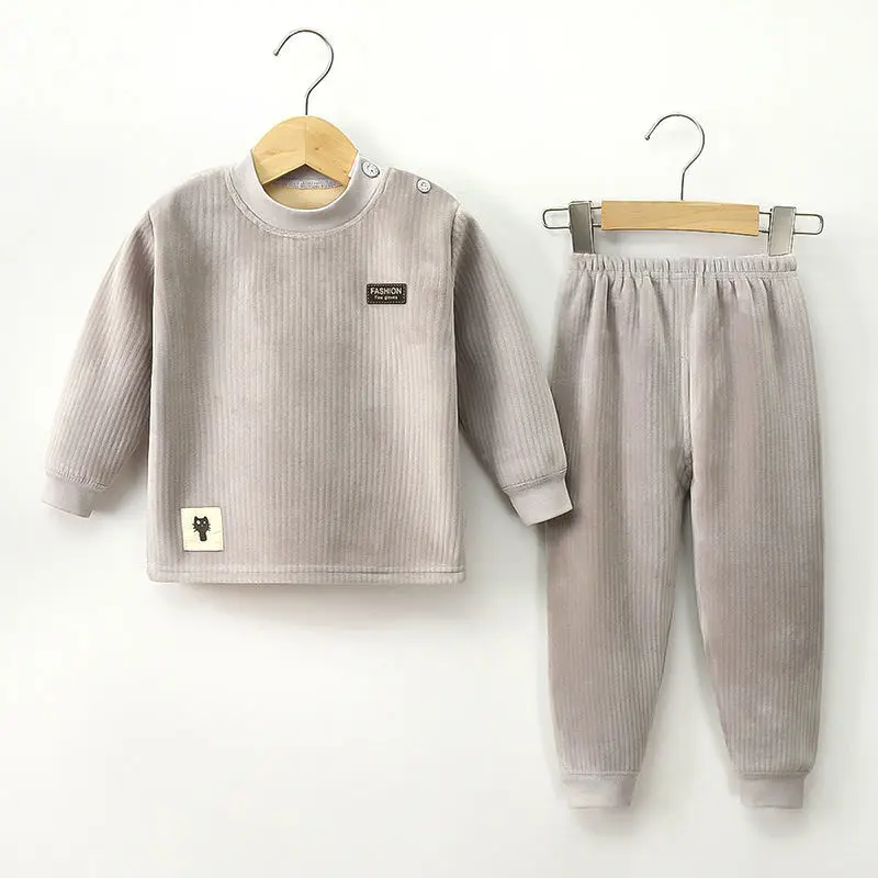 

Fashion Kids Clothes Set Toddler Baby Boy Girl Pattern Casual Tops + Child Loose Trousers 2pcs Baby Boy Designer Clothing Outfit