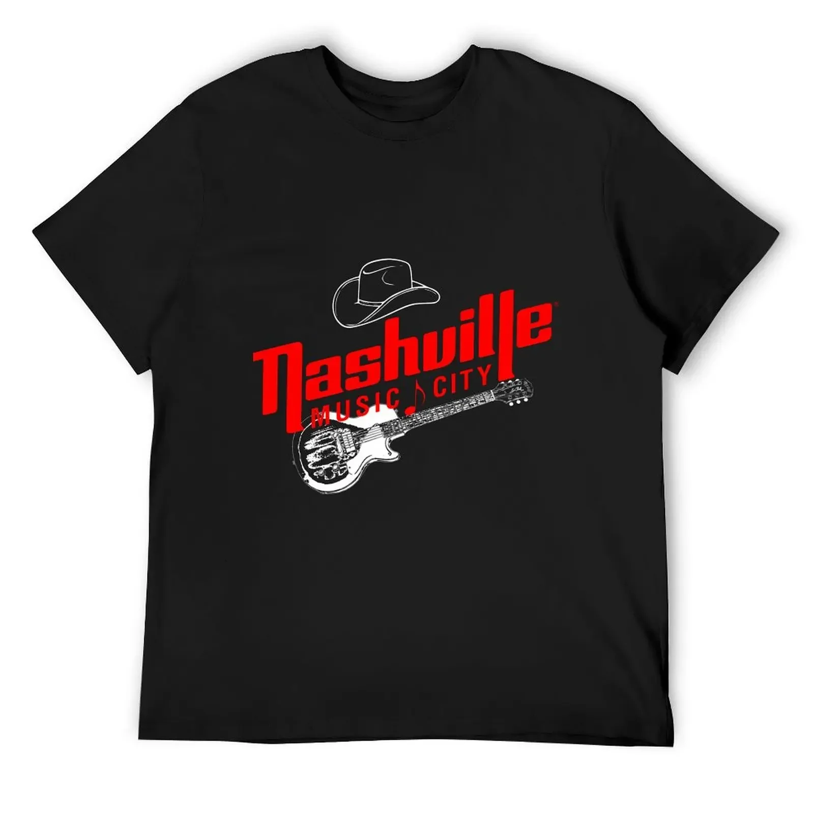 Nashville Music City T-Shirt sweat tops vintage anime shirt plus size tops mens vintage t shirts