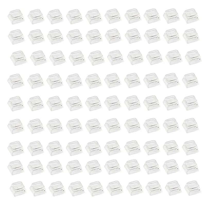 

AT82-XDA Profile For MX Mechanical Keyboard 90Pcs Transparent Keycaps In PC Material Blank Caps