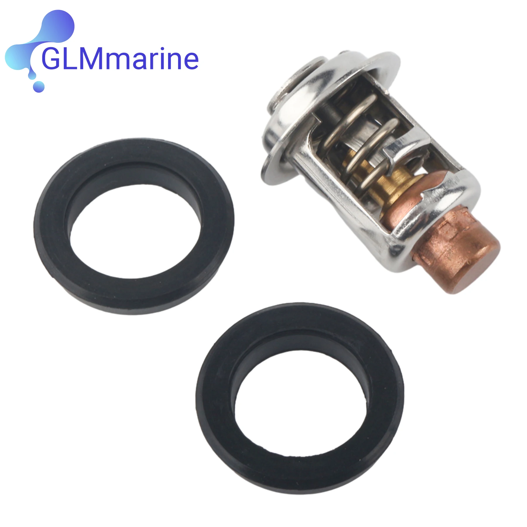 

75692Q2 Thermostat 143°F / 62°C for Mercury Marine V6 135 150 175 200 HP Outboard 75692T3 66850 75692 62981 Sierra 18-3672