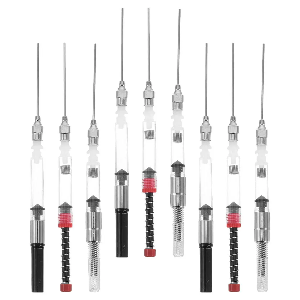 

9pcs Fountain Pen Ink Refiller Ink Absorbing Tool For European Standard Converters Writing Drawing Office Study Use Fountain Pen