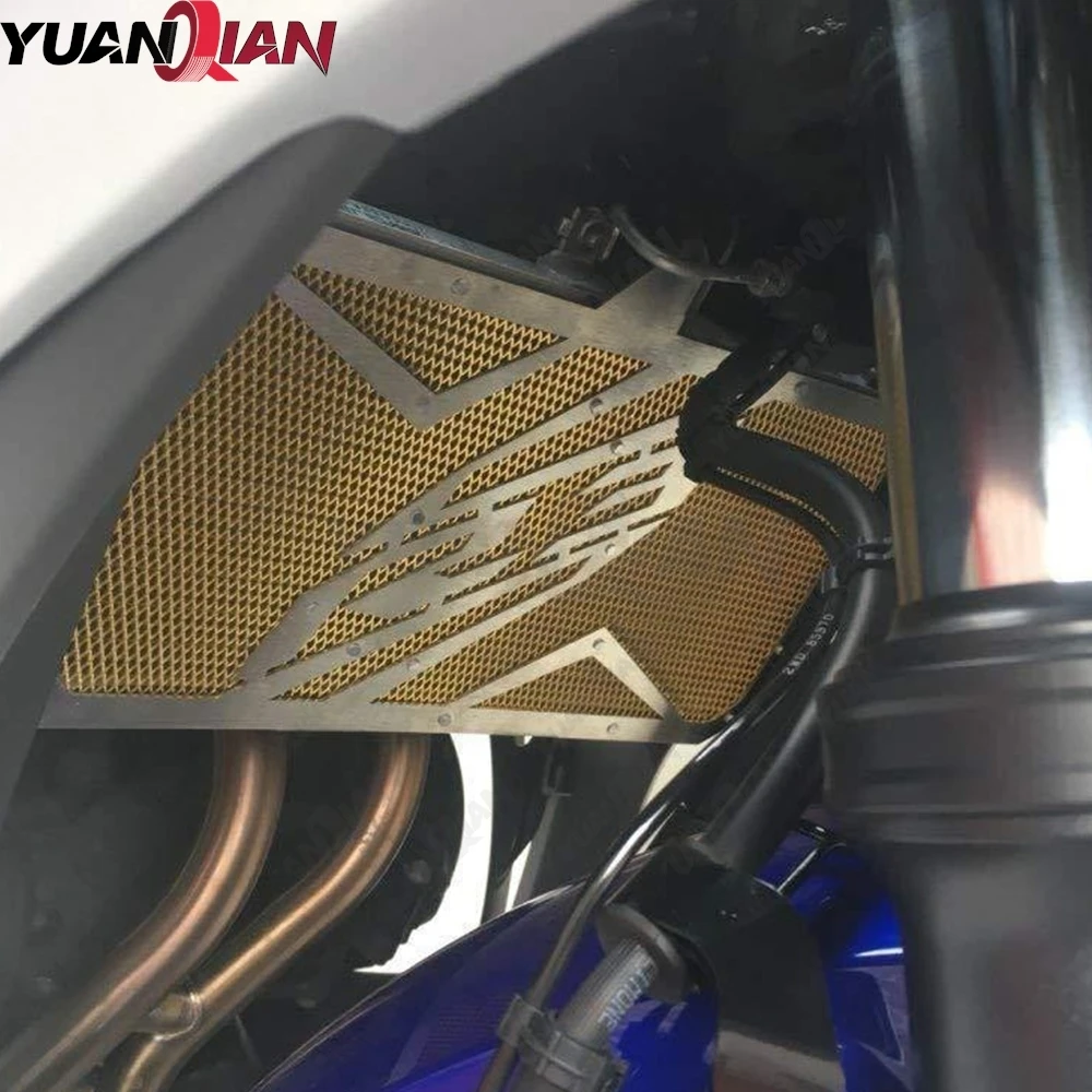 2027 2026 YZF-R3 Radiator Guard Grill Protector Cover For Yamaha YZF R3 YZFR3 2015 - 2022 2023 2024 2025 Motorcycle Accessories