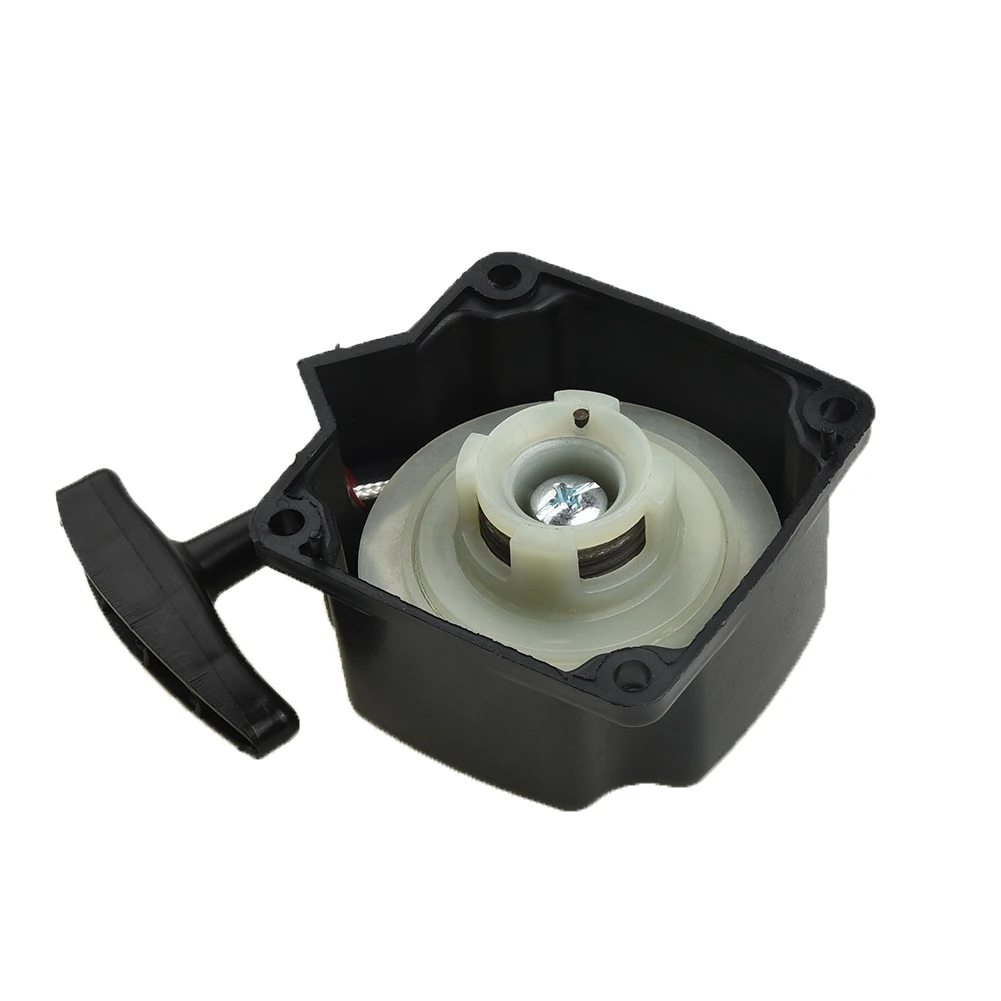 Avviamento a strappo in plastica 81x65x6mm Gruppo di avviamento Decespugliatore 6mm Diametro Parti String Trimmer Accessori Nuovo