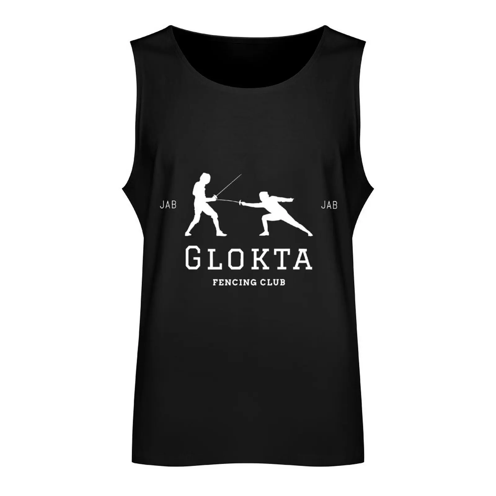 The First Law - Glokta Fencing Club Tank Top t-shirt for men summer Men's tops anime