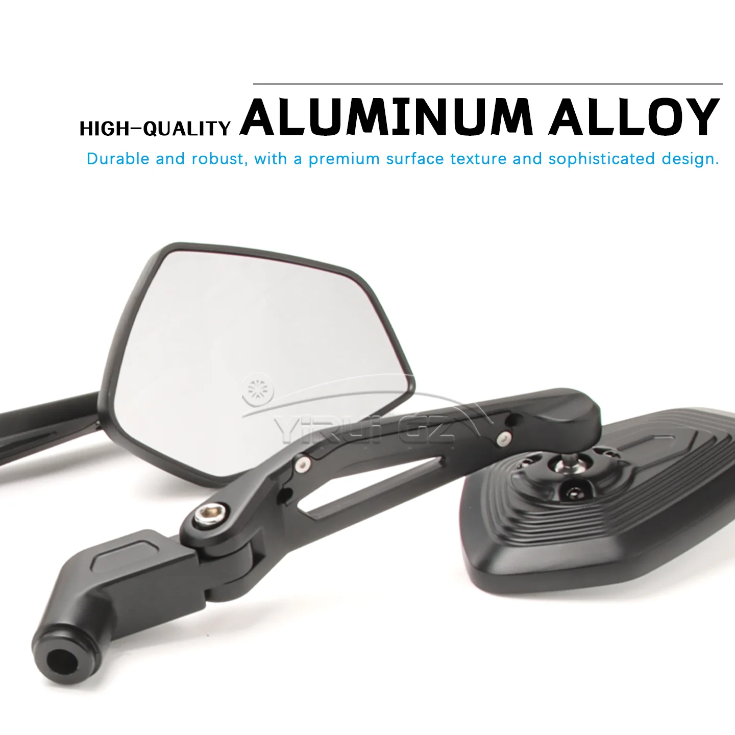 الألومنيوم قابل للتعديل الجانب مرايا الرؤية الخلفية ل CFMOTO 450MT 700MT 800MT-X 450 700MT 2024-دراجة نارية مرآة الرؤية الخلفية 800MT 2021- #6