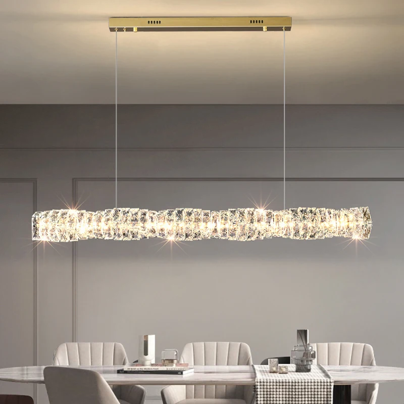 Plafonnier LED en verre au design moderne, éclairage d'intérieur, luminaire décoratif de plafond, idéal pour un salon, une salle à manger ou un hall d'hôtel