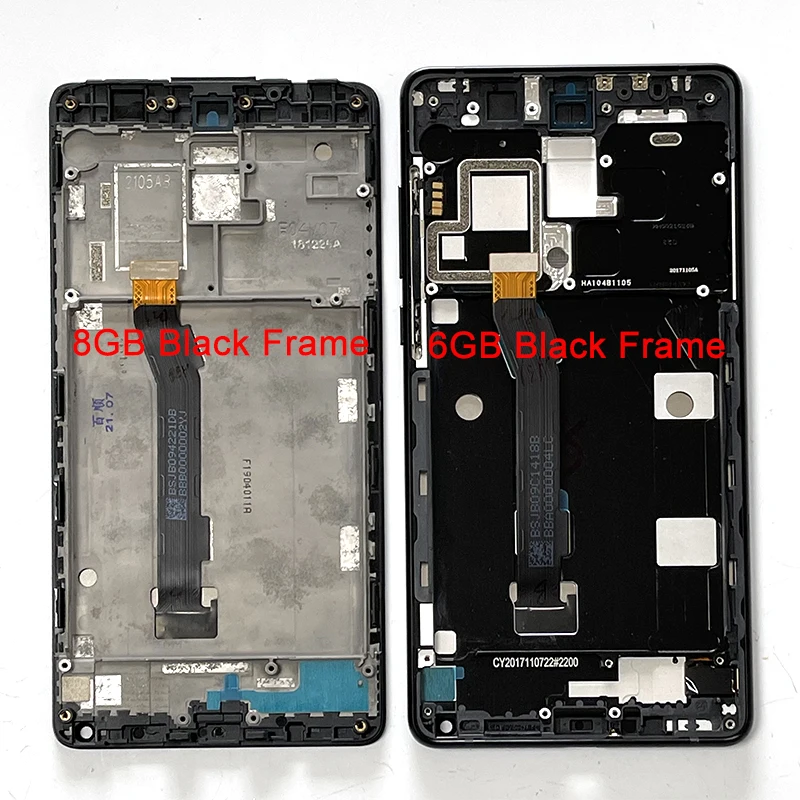 5.99  Original  For Xiaomi Mi Mix 2 mix2 6GB Lcd Screen Display+Touch Panel Digitizer Frame For Xiaomi Mi Mix 2 ROM-8GB