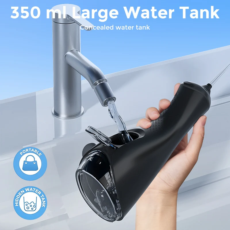 Sejoy Water Flosser Teeth Picks 6 Jets 6 Modes Portable Cordless Water Floss for Teeth Cleaner  Oral Picks view 6