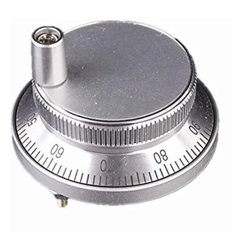 B-Est 100Ppr 4-Terminal Electronic Handwheel Manual Pulse Encoder 5V-24V Cnc System Hand Pulse Lathe Hand Crank Accessories