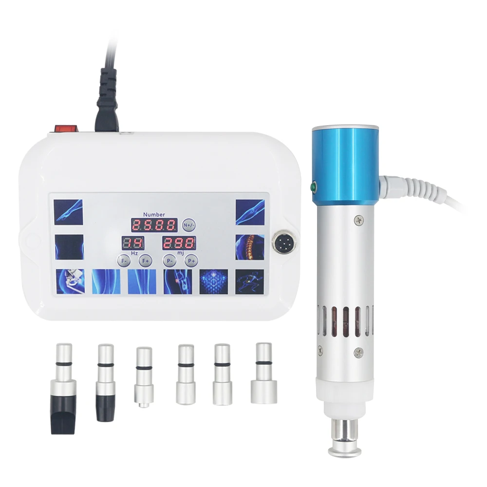 300mj Shockwave Therapy Machine Physiotherapy Shock Wave Vibrator Massager Muscle Machine Health Body Massager Pain Relief view 5