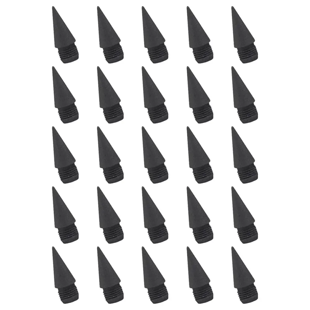 

50pcs Pencil Tips Inkless Refills for Students Artists Writing School Supplies Portable Nibs Replacement