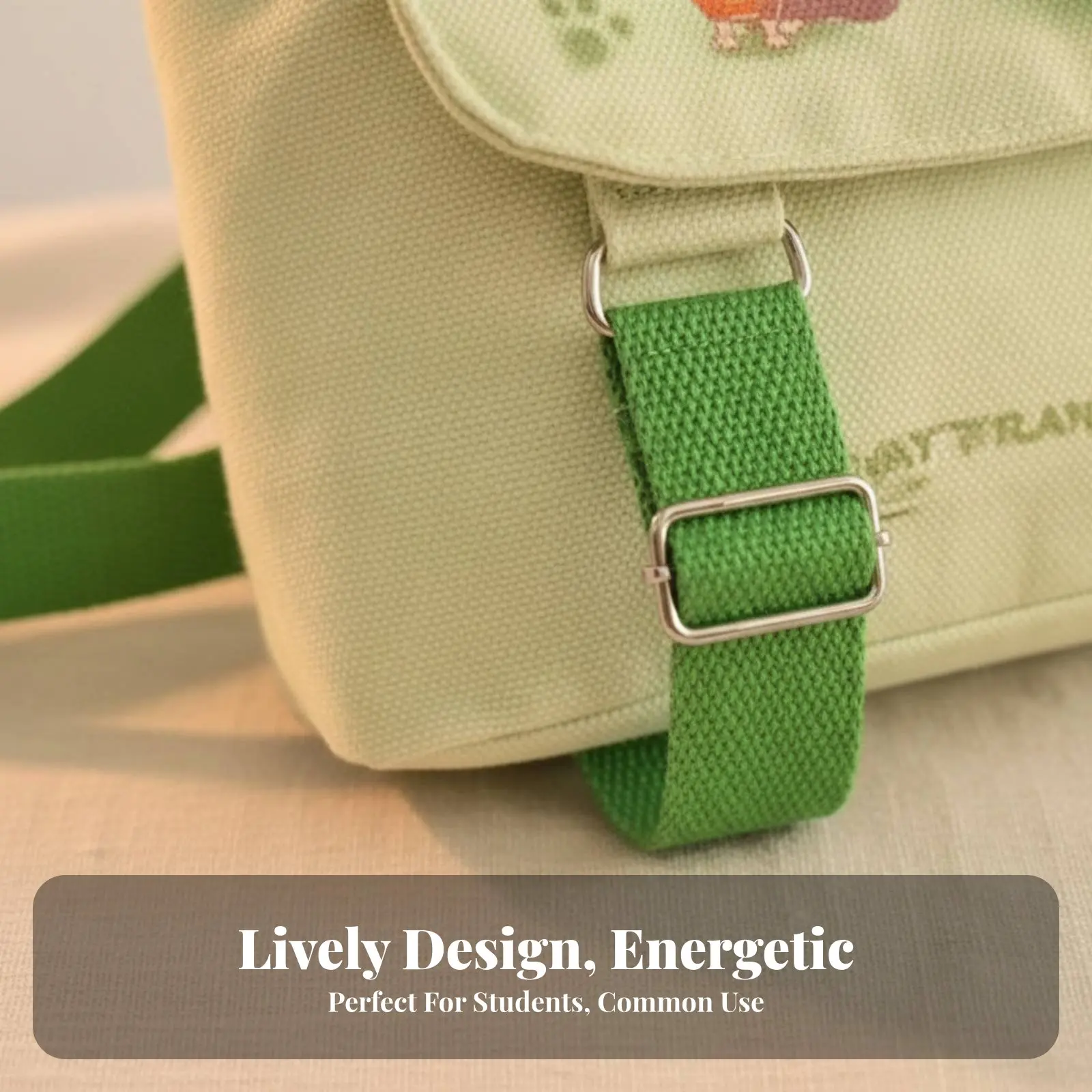 

Рюкзак с изображением мультяшных персонажей, мини-школьная сумка из холщовой ткани, Puppy Party, легкий, для путешествий, унисекс