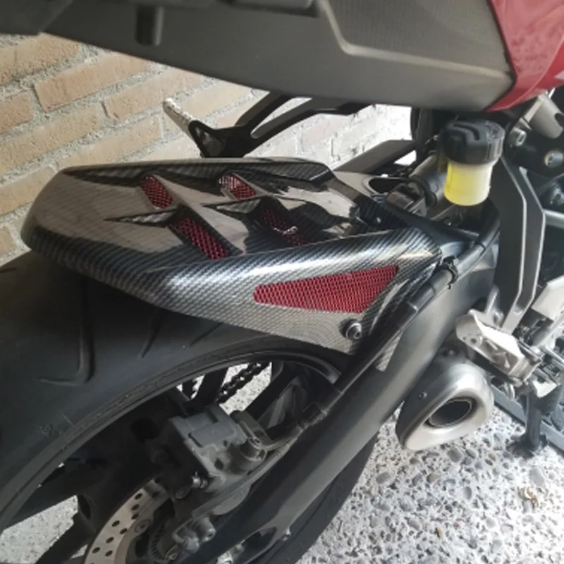 WAASE Carbon Rear Wheel Hugger Fender Mudguard For YAMAHA FZ09 FJ09 MT-09 Tracer XSR900 2013 2014 2015 2016 2017 2018 2019 2020