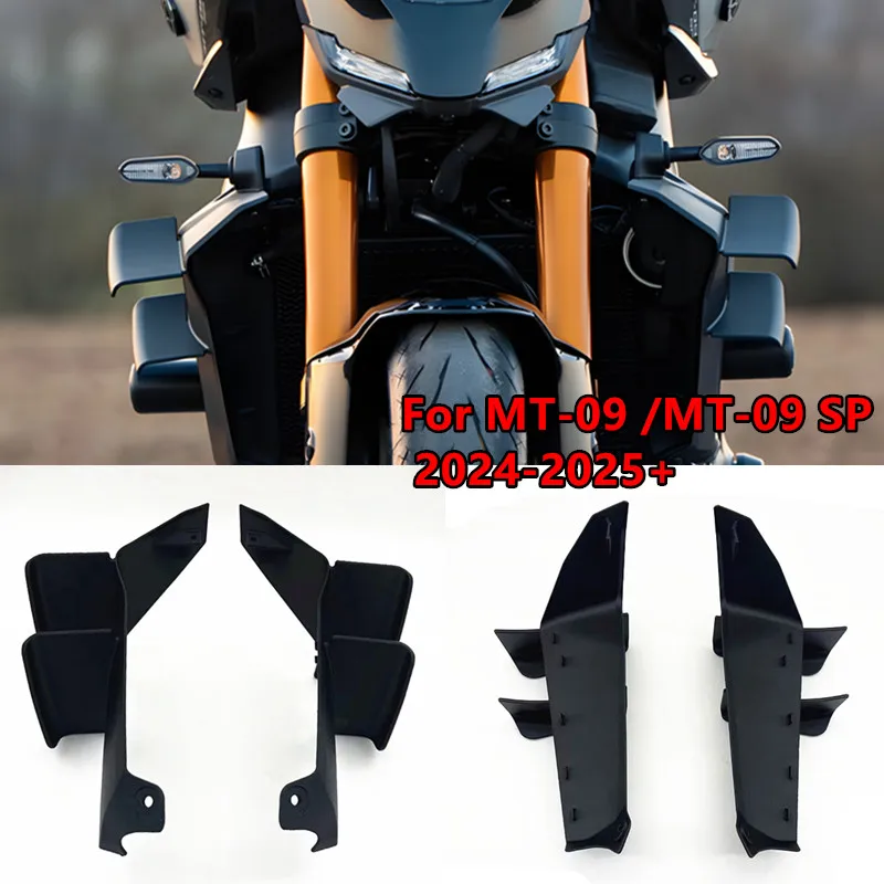 

Motorcycle Fits For MT-09 Wing Deflector Alerons Laterals Naked Side Spoilers Aerodynamic For YAMAHA MT09 MT-09SP 2024 2025 2026