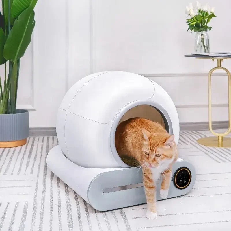 best new product of 2023 new design wifi control self cleaning litter box for cats