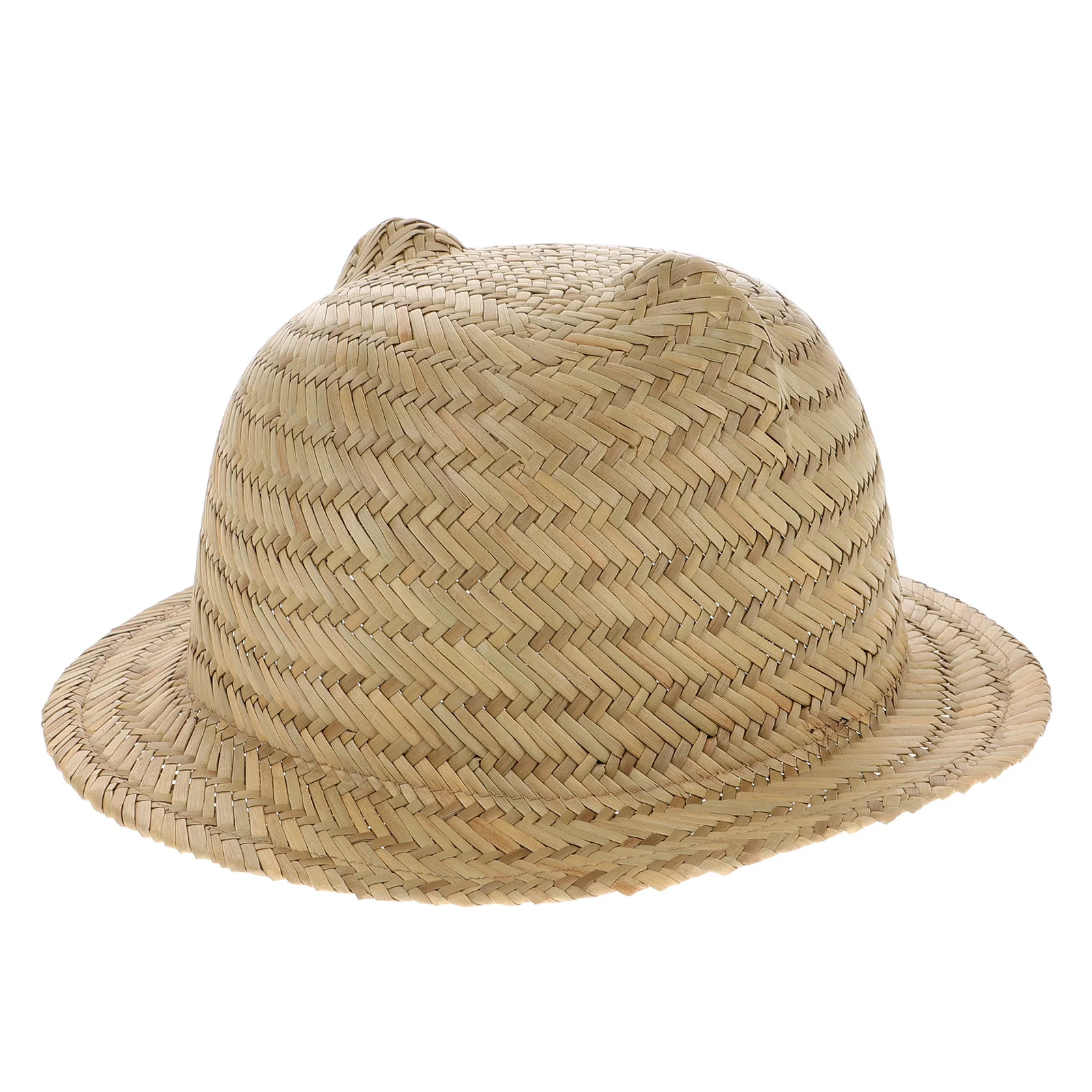 

Kids Straw Cowboy Hat Breathable Wide Brim Sun Protection Outdoor Beach Dress-Up Toddler Straw Sun Hat Mens Accessories Fashion