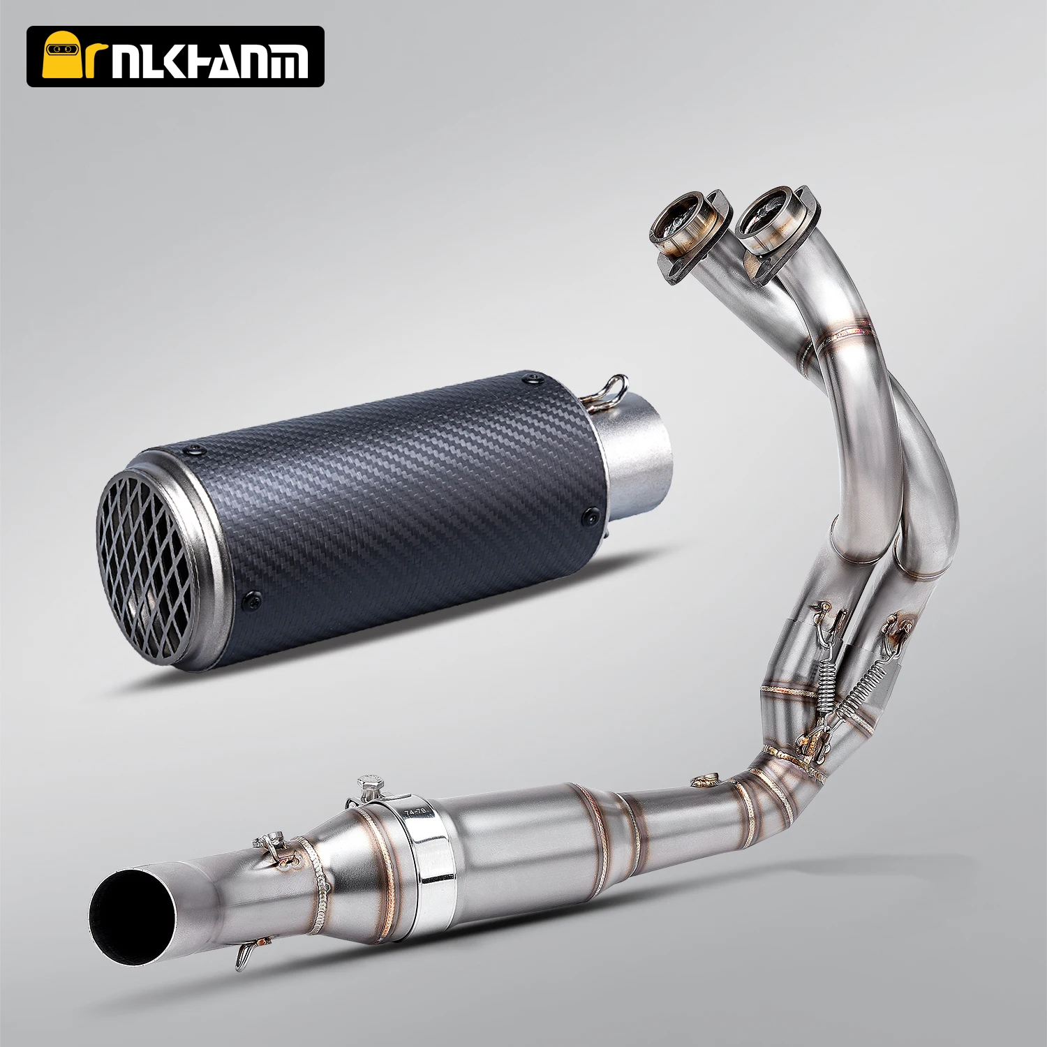 

Z650 EN6R motorcycle exhaust system modification full section with escape muffler for Ninja Z650 EN6R 2023-2025