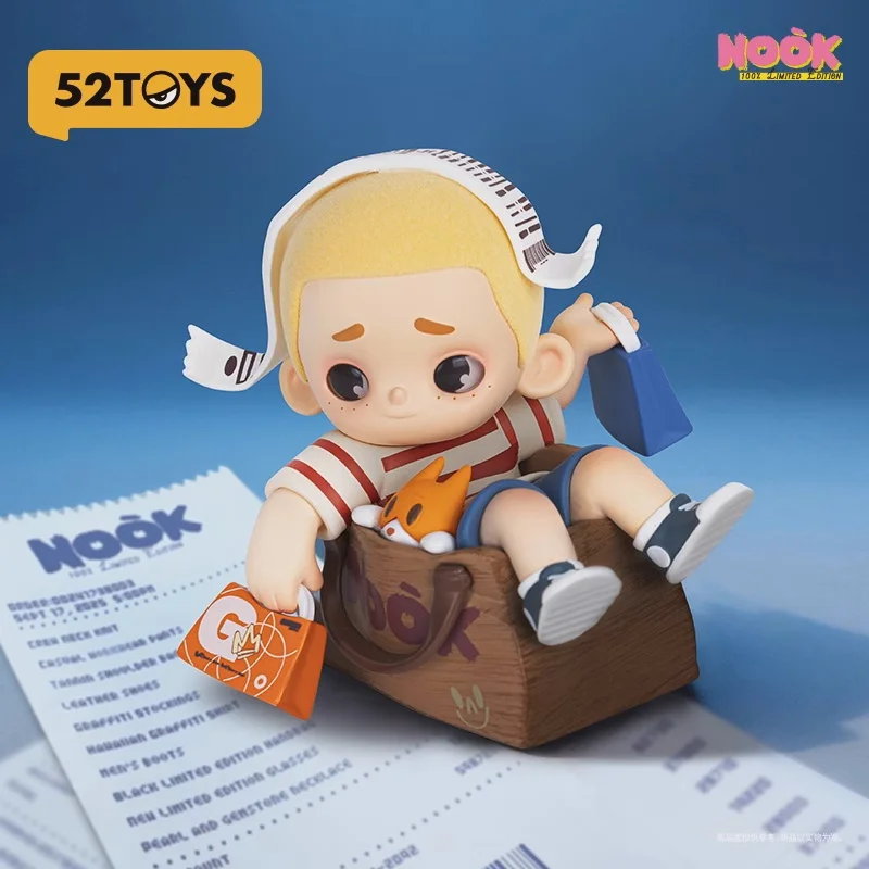 新しい 52toys ヌックぬいぐるみ Ootd シリーズ手作りトレンディなおもちゃ人形アクセサリークリスマス誕生日ギフトデスクトップケース装飾おもちゃ