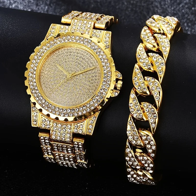 2Pcs Alloy Watches … - image