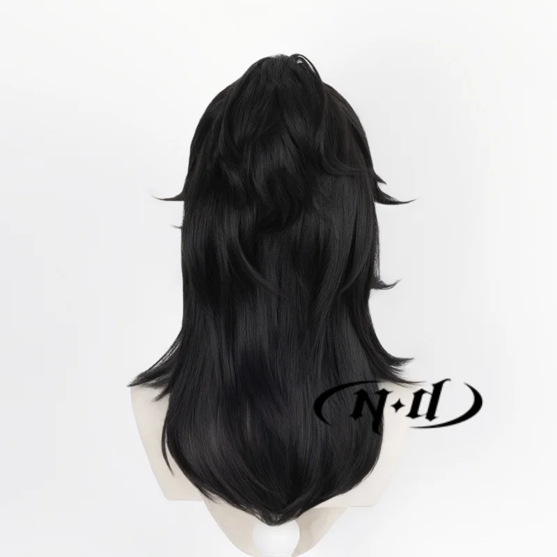 ND Protagonist Cosplay Wigs Hairpiece Where Winds Meet Game Cosplay Hair Wigs for Costume Theme Party Heat Resistant Synthetic