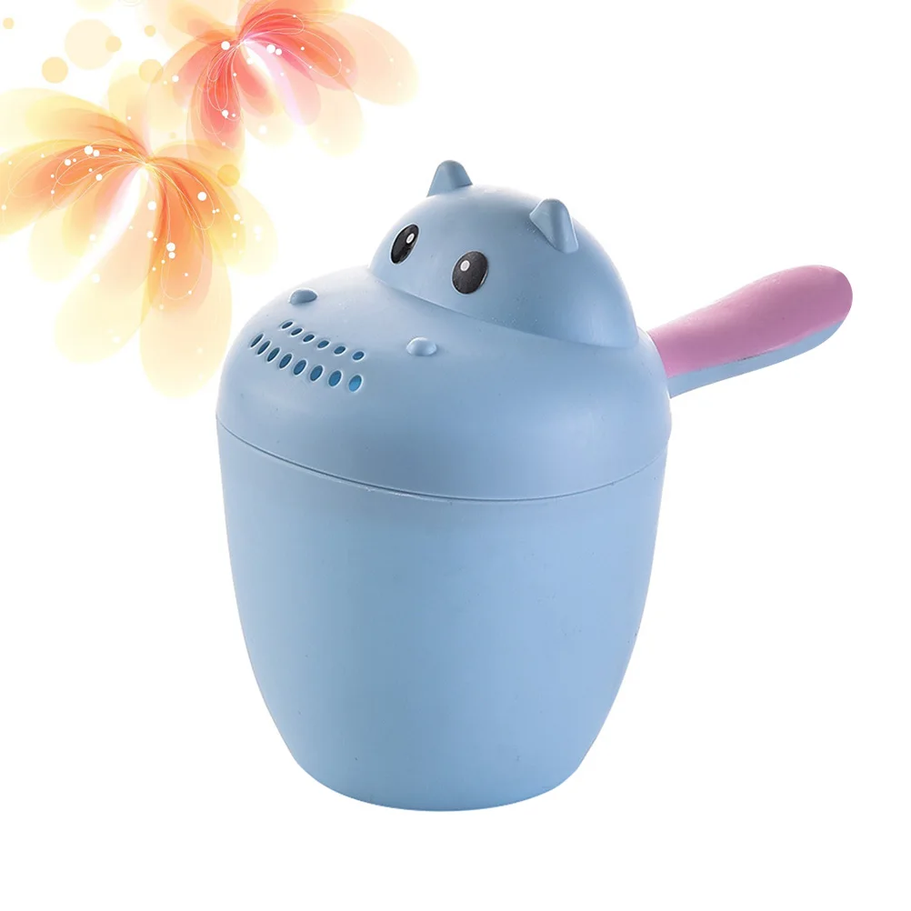 シャンプーカップベビーリンスバス子供入浴カップシャワースプーンすすぎ漫画の子供