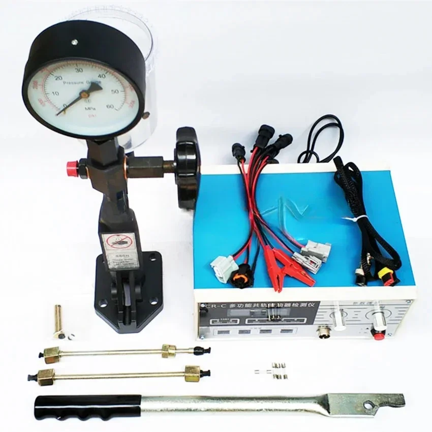 FOR CR-C Multifunction Diesel Common Rail Injector Tester + S60H Nozzle Validator,Common Rail Injector Tester Tool Set