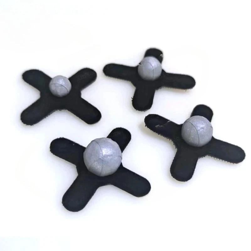 10pcs Optical Infrared Motion Capture Reflex Spot Motion Capture Device Tracking Ball Reflective Marker Dot Cross Velcro