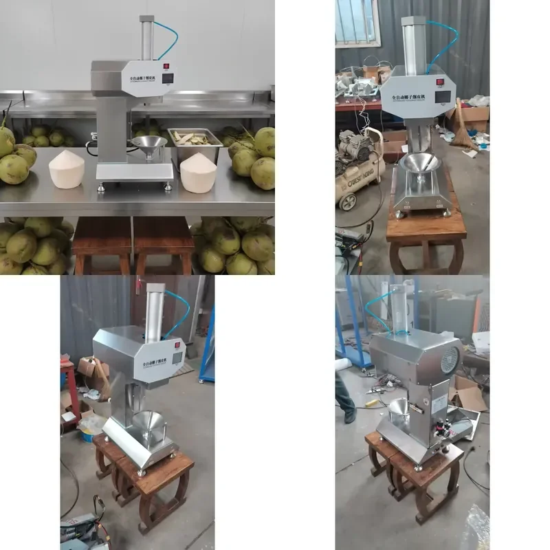 Automatic Coconut Peeling Machine Green Coconut Core Removal Tool for Sale