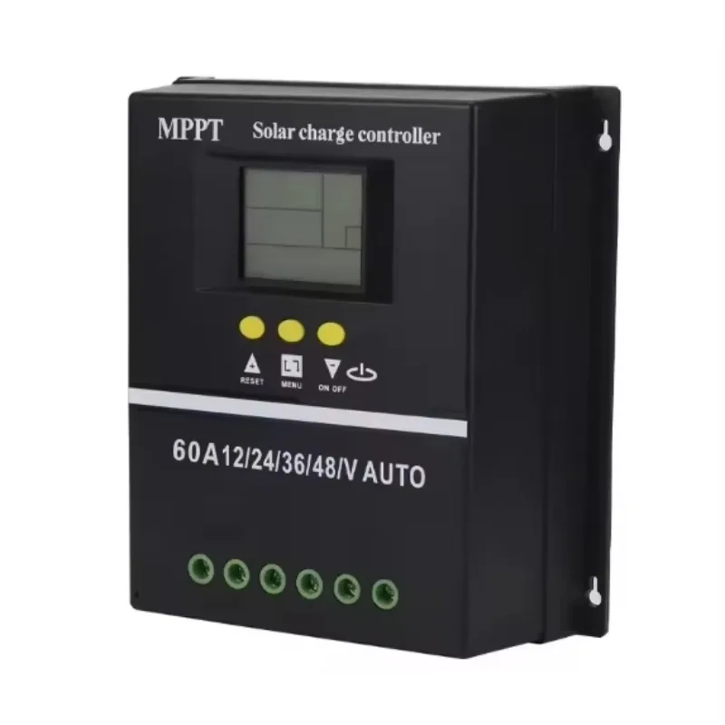 Intelligent MPPT 100A Solar PV Regulator 4000W 12V/24V/36V/48V Mppt Solar Charge Controller 60A