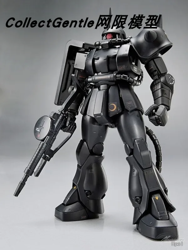 Bandai Original Model Kit Gundam Mg Luna Sea Zaku 2  Ver 1/100 Anime Action Figure Assembly Model Toys  Model Gifts For Boys