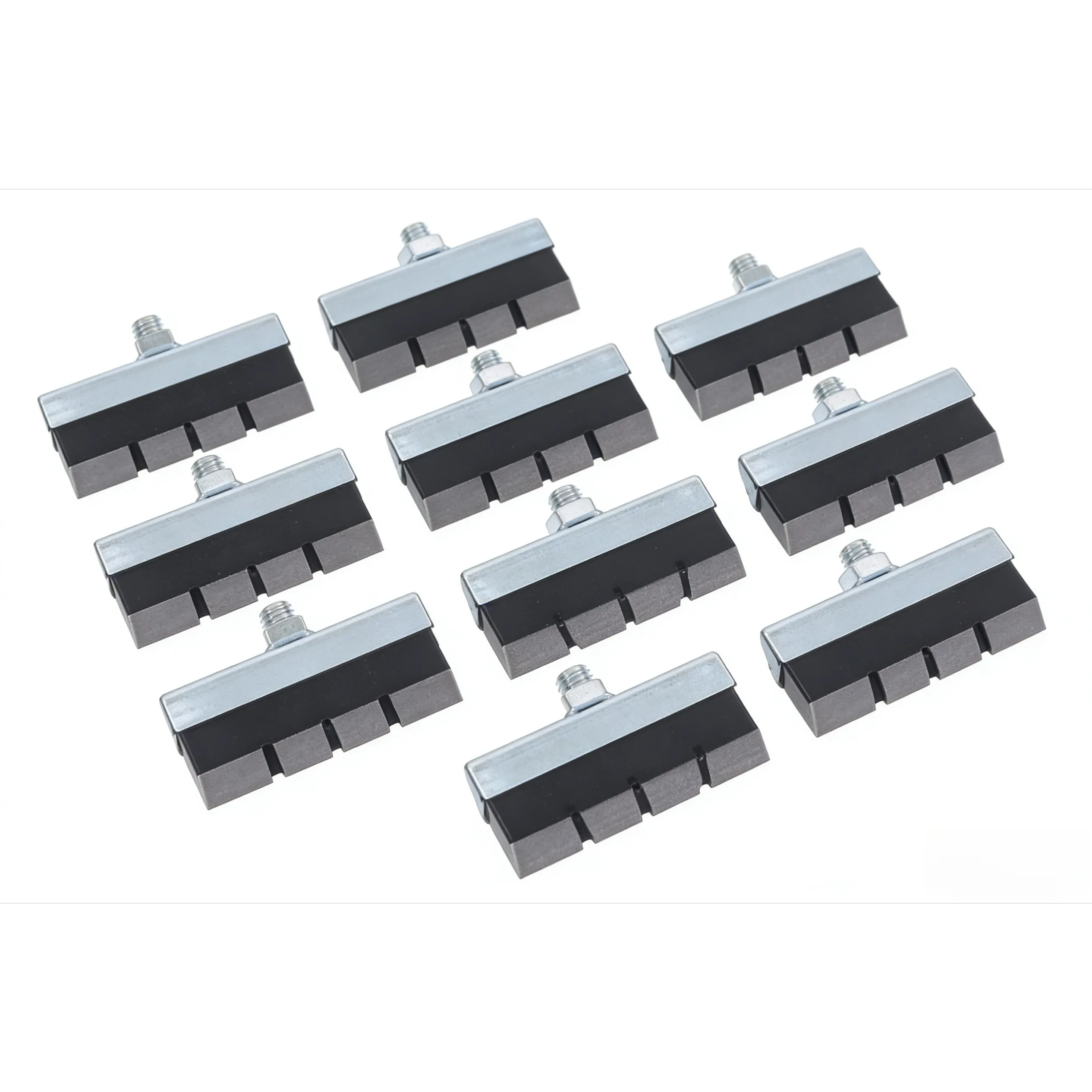 AliExpress NONE 10/20PCS 4cm Vintage V-Brake Pads Classic Caliper Brake Blocks for Retro Bike Braking Shoe Holders