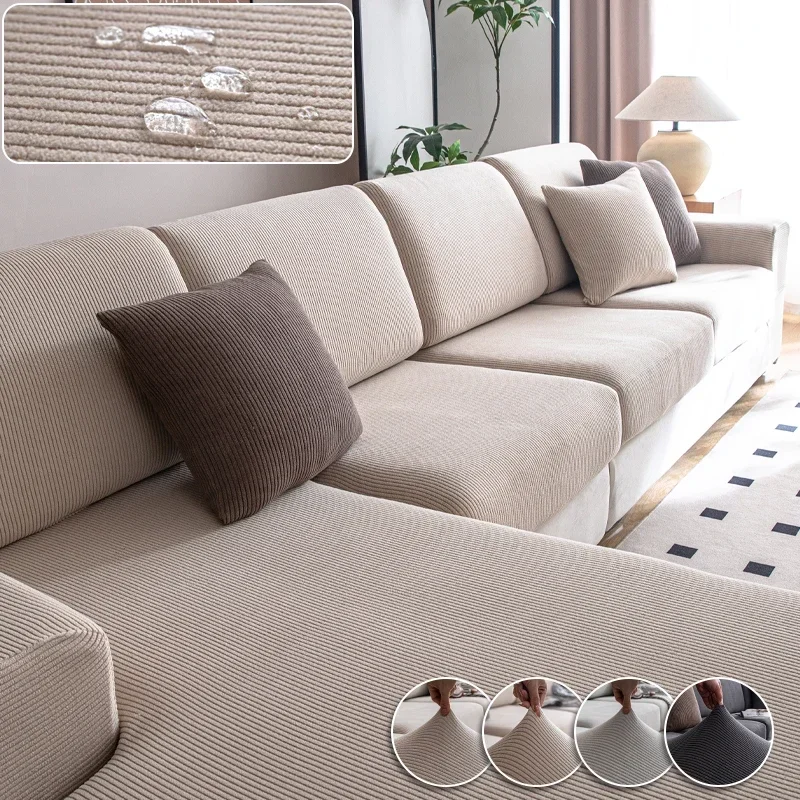 

1pc Elastic Sofa Cover Luxury Adjustable Sofas Cover Couch Cover for Living Room Sofa Seat Covers 1 2 3 4 Seat L Shaped Full Set