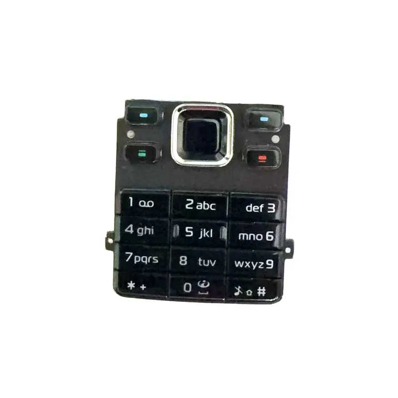

New Black Housing For Nokia 6300 Cover Main Function Keyboards Keypads Buttons Cover Case