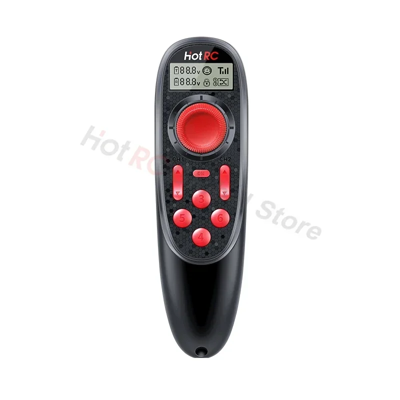 HOTRC DS-600 DS600 CH 2.4GHz FHSS Radio System Transmitter Remote Controller PWM GFSK 6CH F-06A Receiver For RC Boat