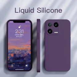 For Xiaomi 13 Case Original Liquid Silicone Phone Case For Xiaomi Mi 13 Mi13 Pro Mi 13Pro Protection Back Cover For Xiaom