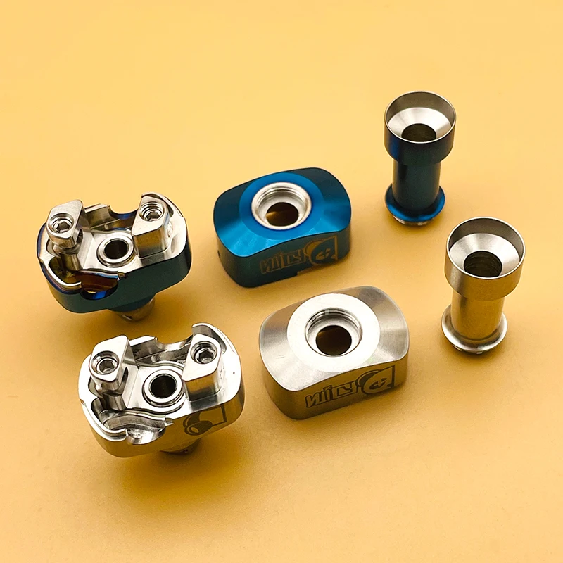 DSX Wick'd Alpha Style RBA Bridge 316SS Wick Panda RBA Bridge لأجهزة Boro Boro/AIO Mods ملحقات صندوق البليت #5