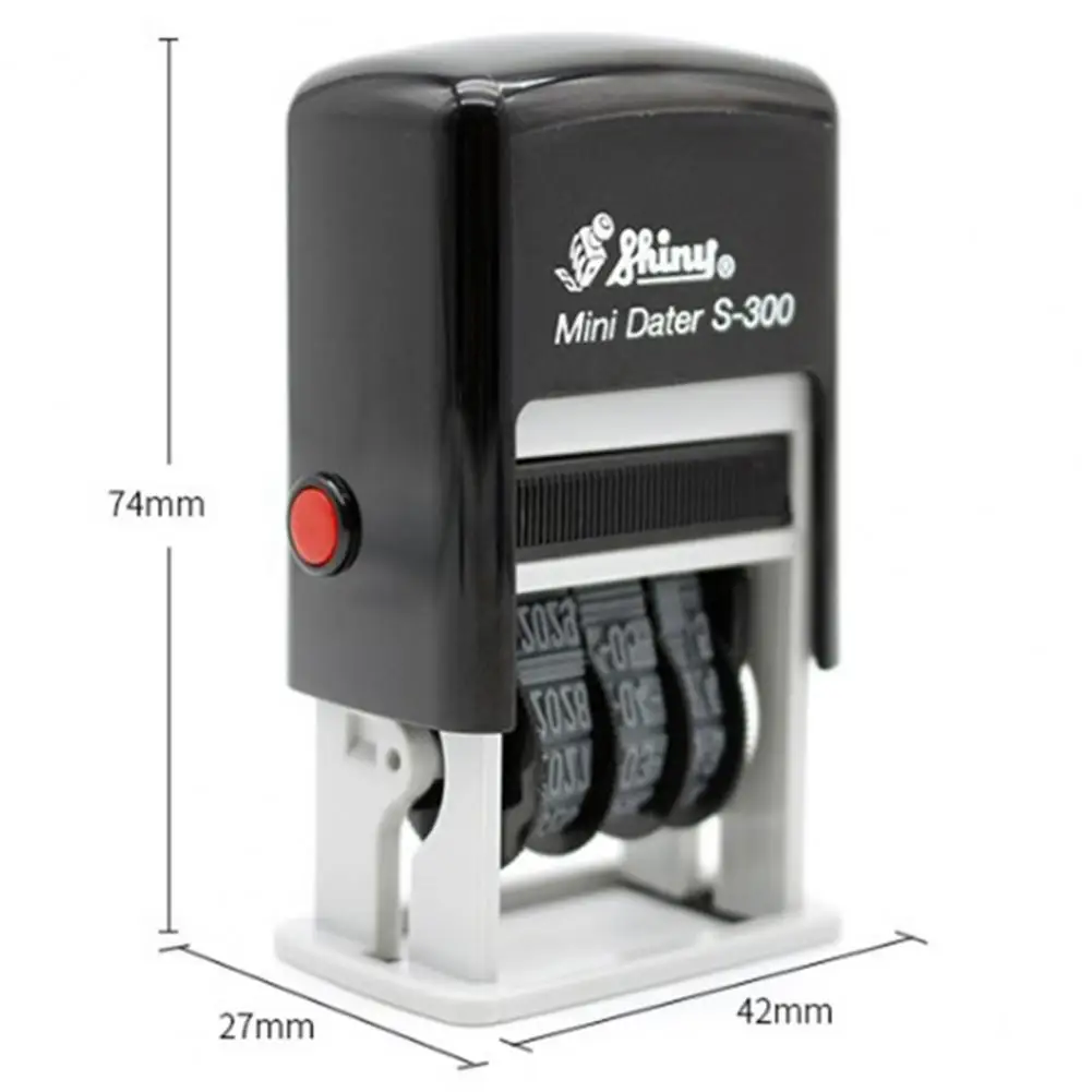 S-300 Mini data fai da te timbro spedizione ricezione auto-inchiostrazione fai da te data timbro auto-inchiostrazione Scrapbooking cancelleria timbro rotolante