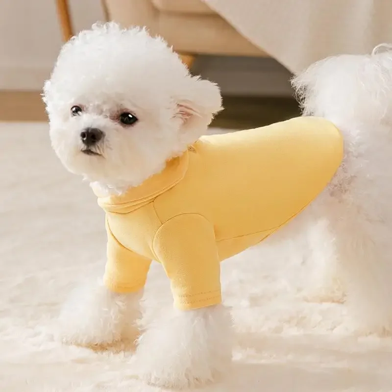 Base Coat Autumn Thin Small and Medium-sized Dog Two-legged Clothing Puppets Cat Blue Cat Hair Pet Clothes