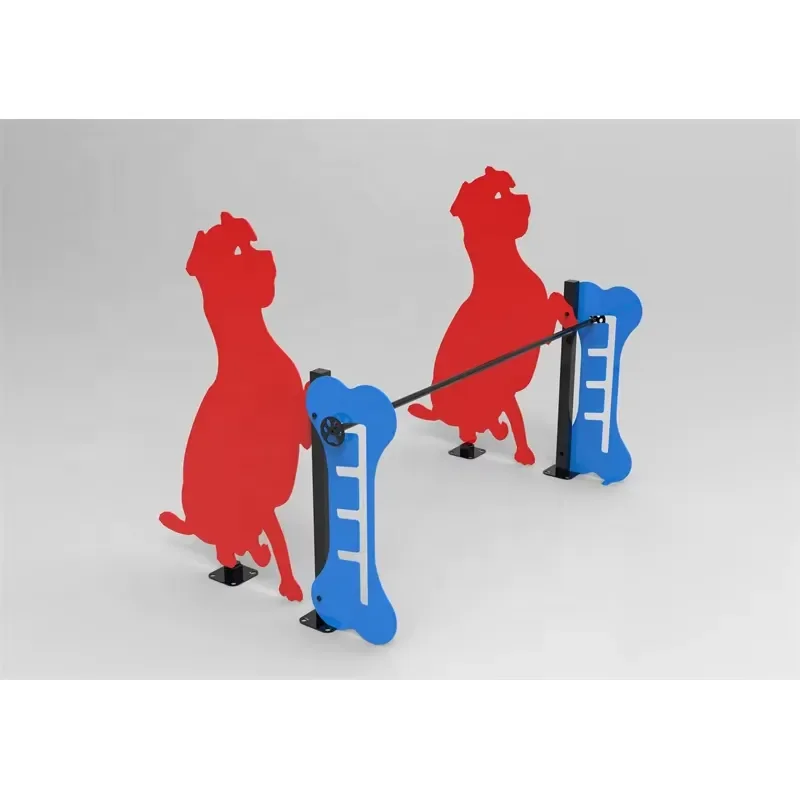 for Dog Agility Training Equipment Jump Over Bar Outside Backyard Obstacle Course Products Embedded Hurdles