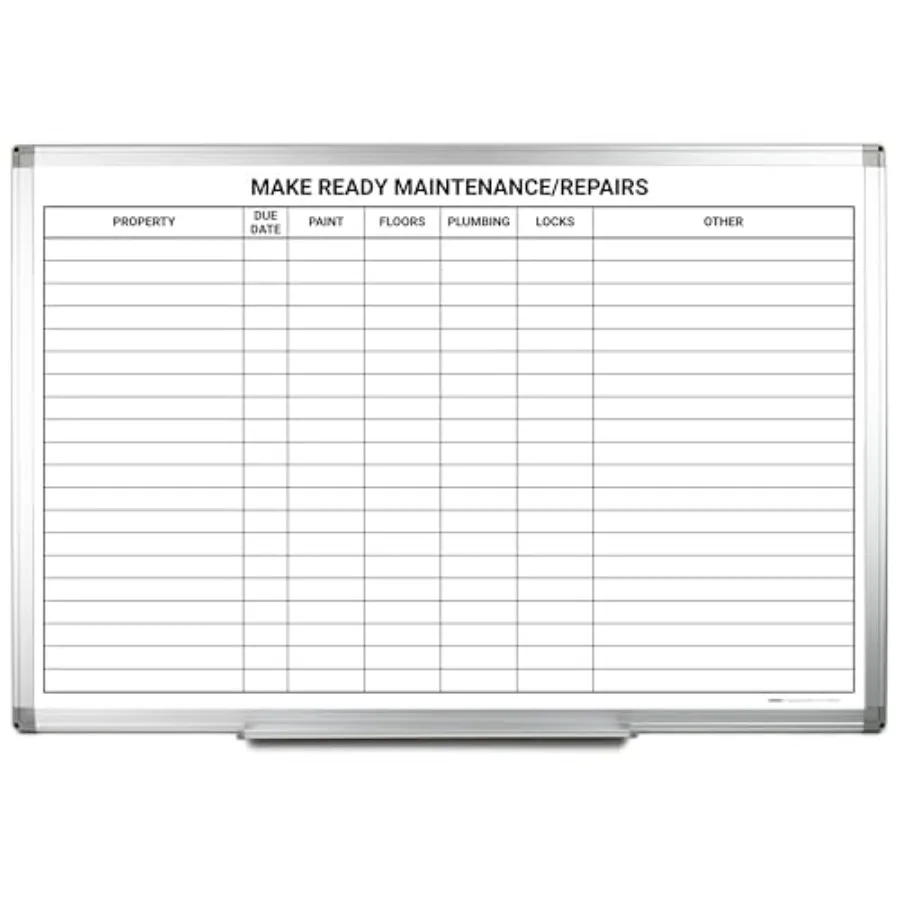 

Доска для заметок Make Ready Maintenance/Repairs - 36 x 24 дюйма