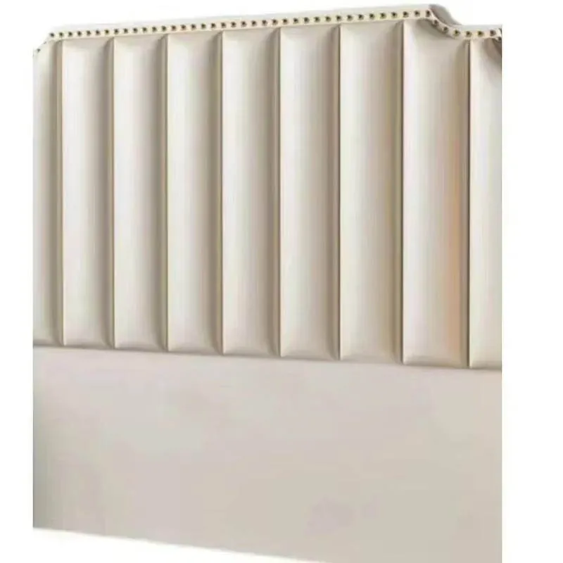 Solid Wood Modern Headboards for Bed Headboards Backrest Ultra-thin Simple Leather Bedside Soft Bag Bed Headboards for Bedroom G