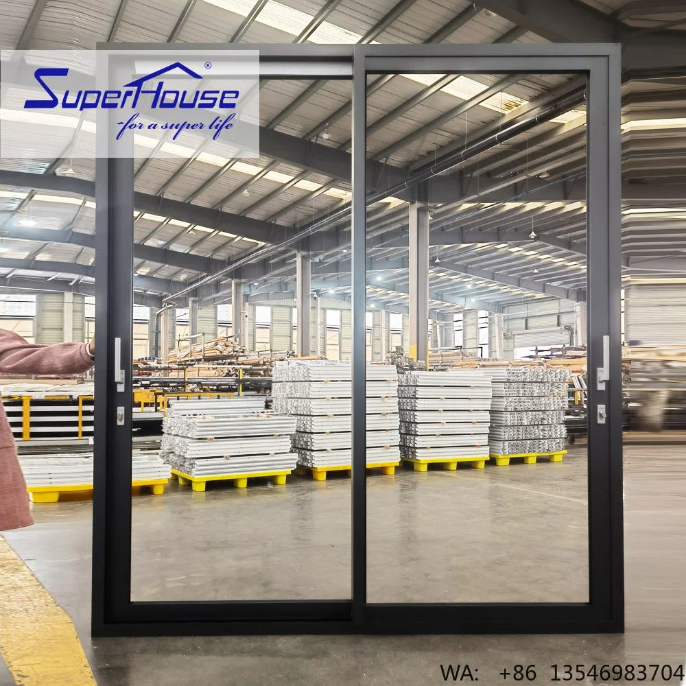 

Superhouse Hurricane Impact Resistant Balcony Glass Patio Sliding Doors