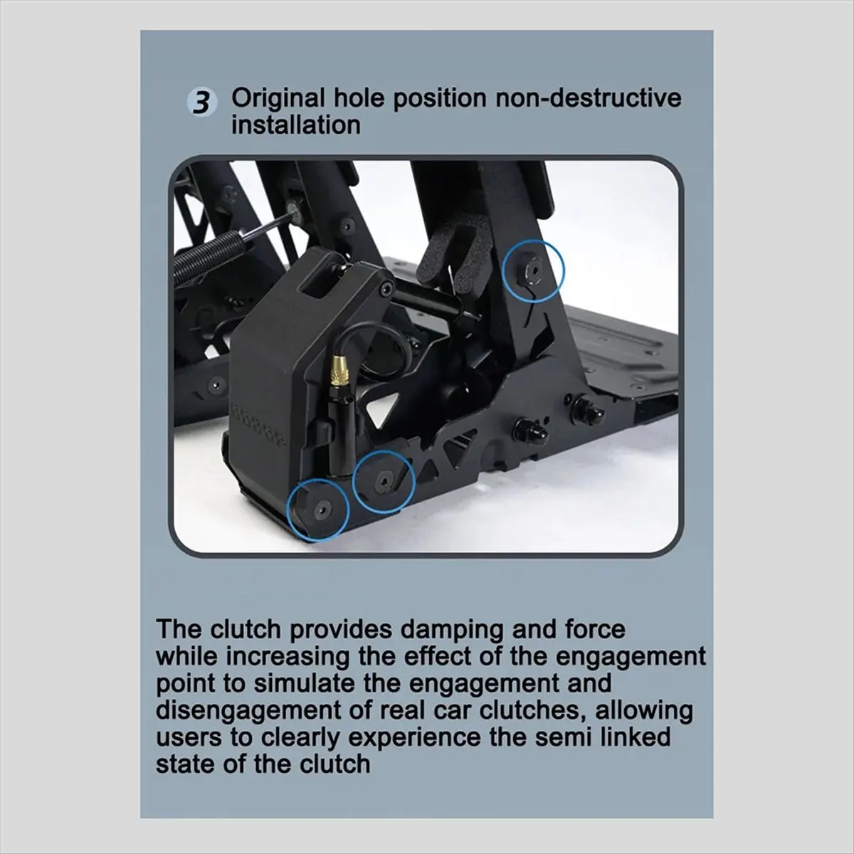 A59E Pedal Hydraulic Damper Mod for LITE/ R5 / R9 Pedal Modification Style: Throttle