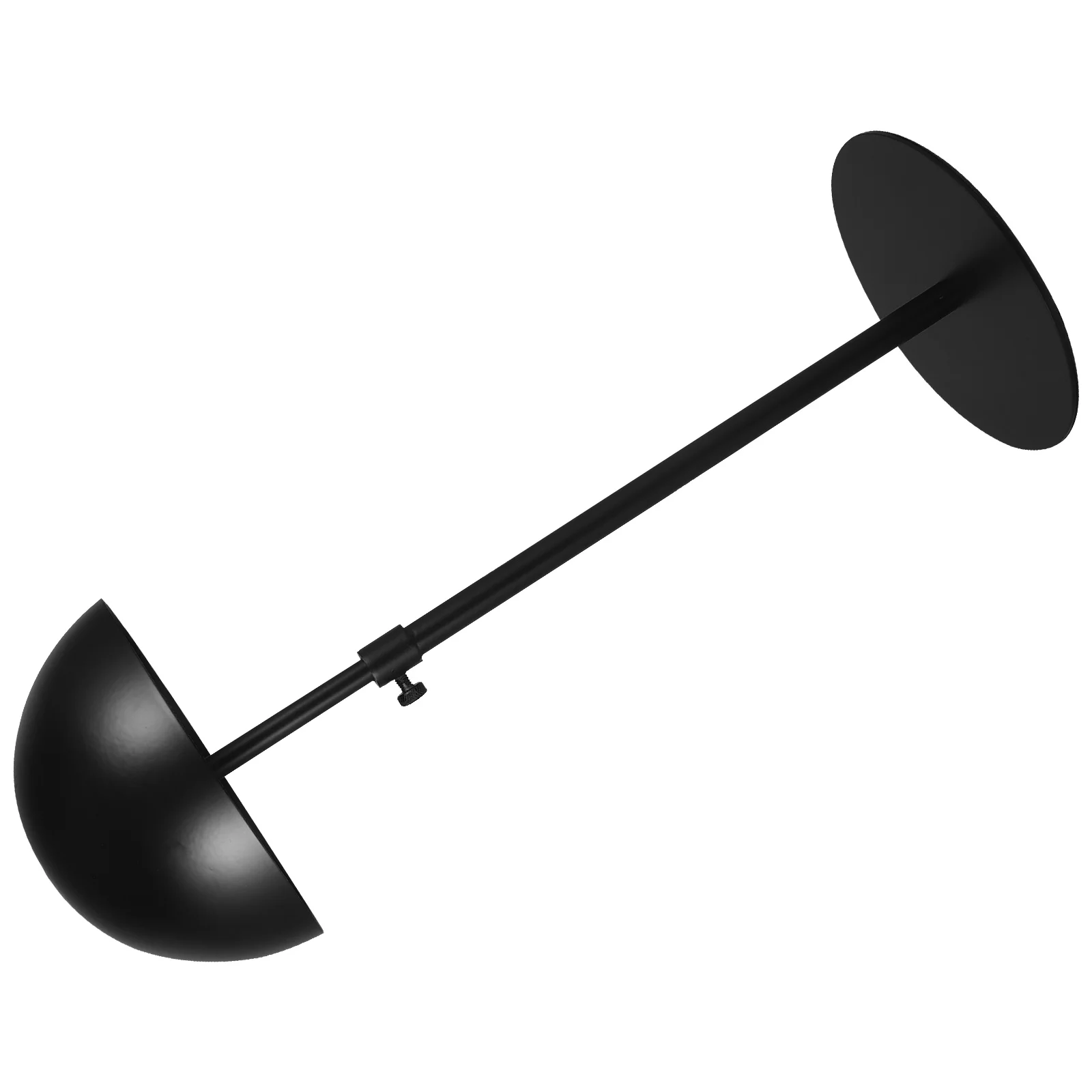 

Hat Display Rack Desktop Holder Cap Adjustable Black Stainless Steel Metal Stand for Tabletop Hats Men Storage