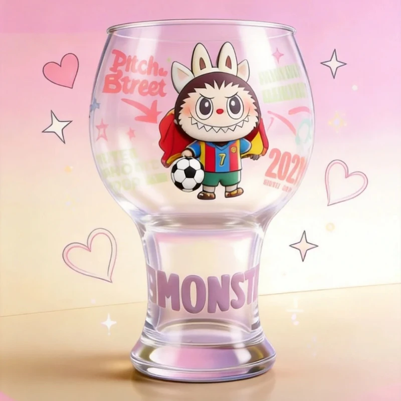 

POPMART LABUBU THE MONSTERS × FIFA Series Glass Blind Box Periphery Interesting fashion Collectibles Trendy toy Art Pieces