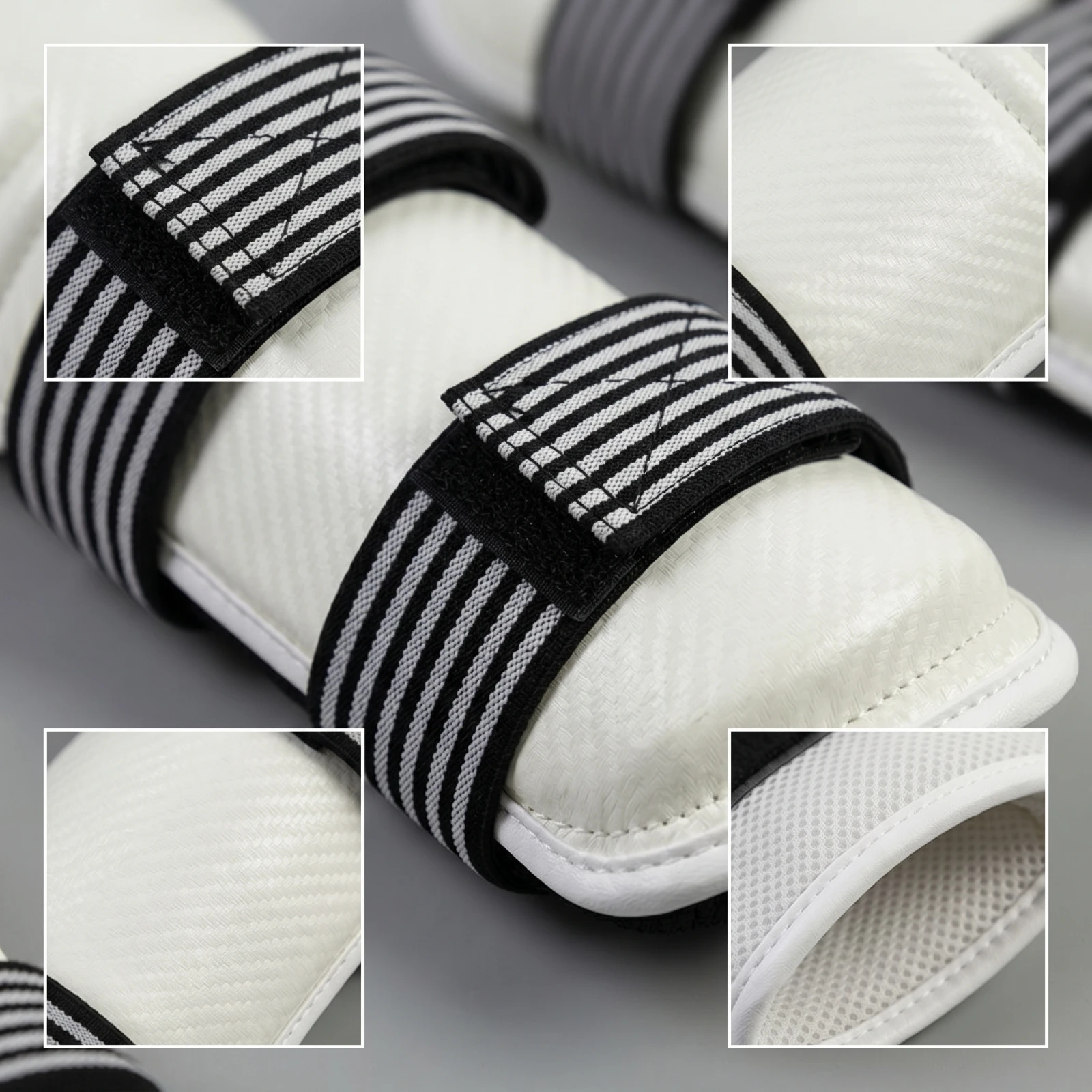 4 Pieces Combat Arts Punching Pads Textured Sparring Pads Padded Breathable for Athletes, Gym view 3