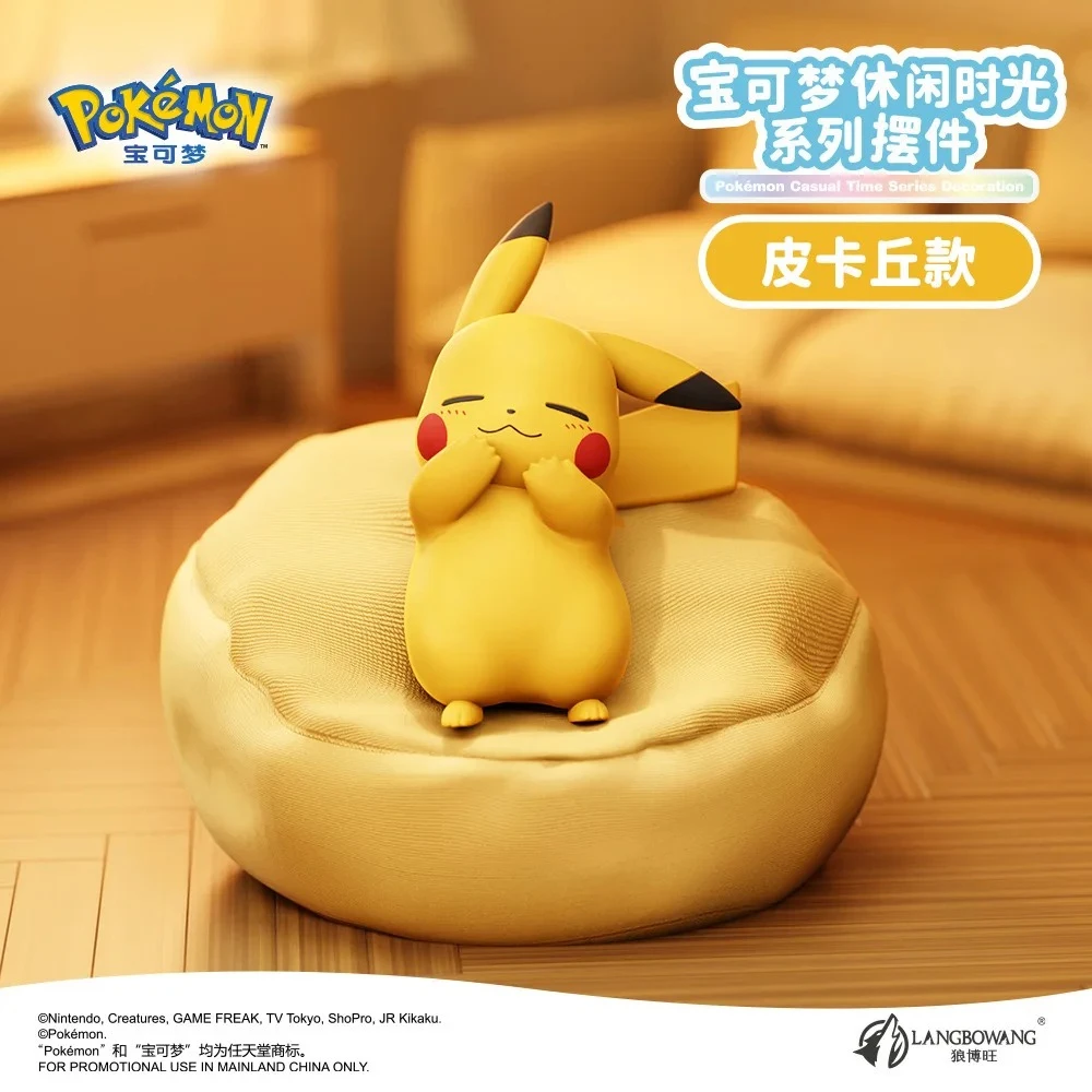 Hot Sale Pkm Eevee Sleeping Position Series Blind Box Sylveon Umbreon Flareon Jolteon Anime Desktop Decoration Model Toy Gift image 3