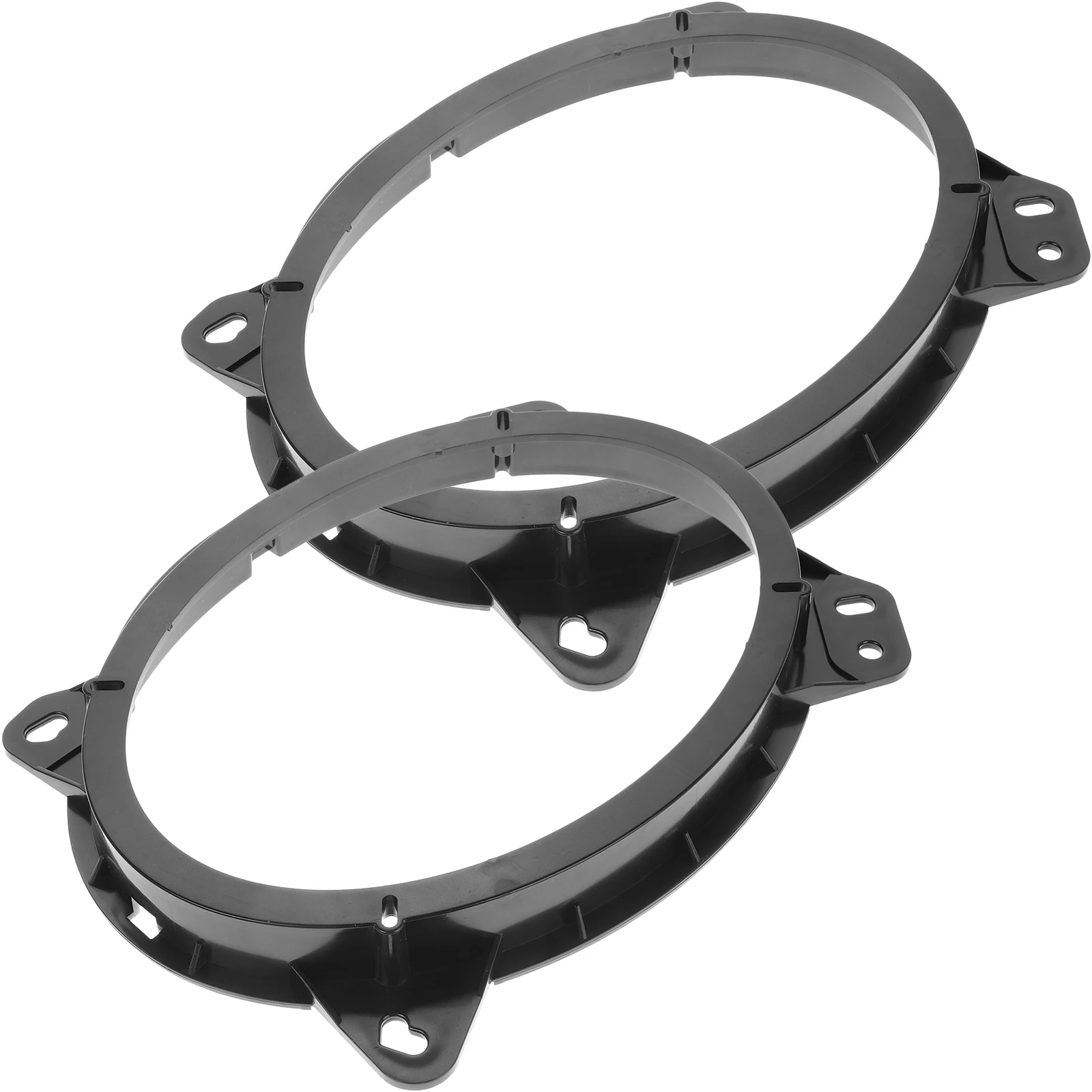 

1 Pair Universal Car Speaker Adapter Spacer Ring Automotive Door Speaker Bracket Plastic Mounting Mount Compatible Replacement