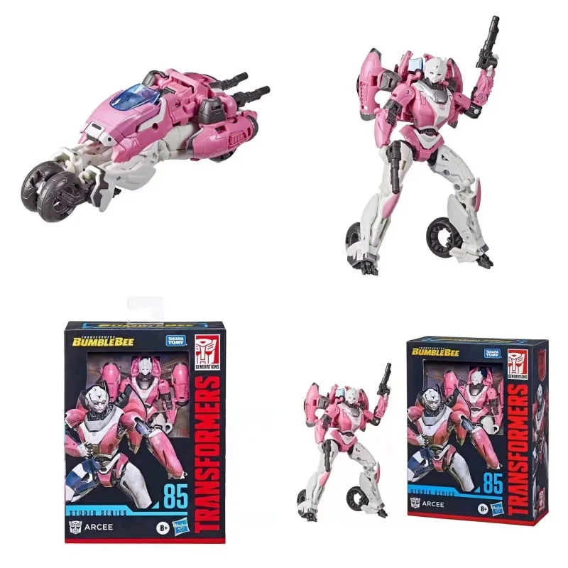Oryginalne Takara Tomy Hasbro Transformers Studio Series SS85 Arcee Transformers Classic Movie Series Zabawki Transformers Toys