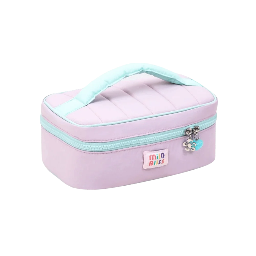 

Dopamine Contrast Makeup Bag Large Capacity Handheld Toiletry Storage Bag Handbag Zipper Portable Cosmetic Organizer Student